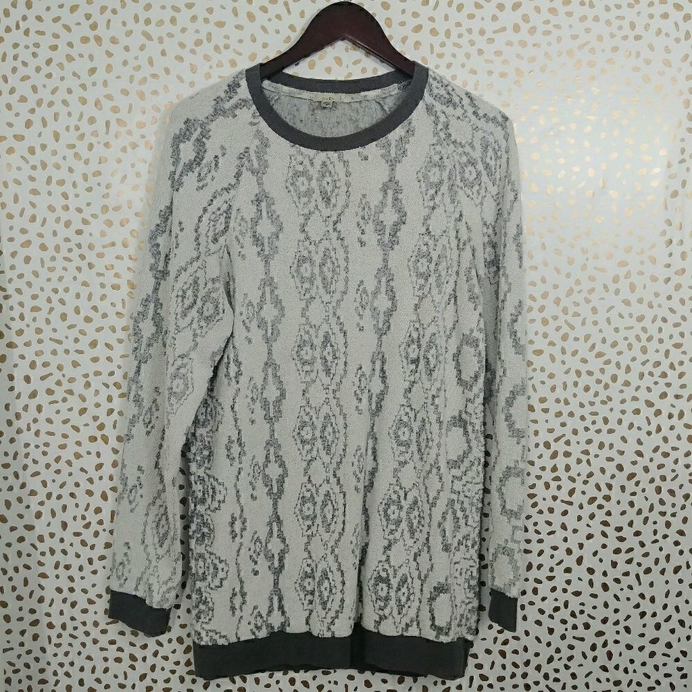 Urban Outfitters  Ecote Midnight Eclipse Sweatshirt Top Small grey - Picture 2 of 7
